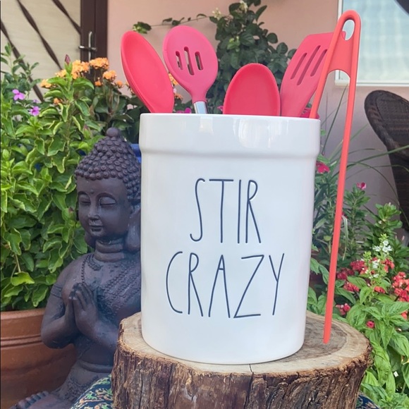 Rae Dunn Other - Rae Dunn “STIR CRAZY” Kitchen Utensil Holder